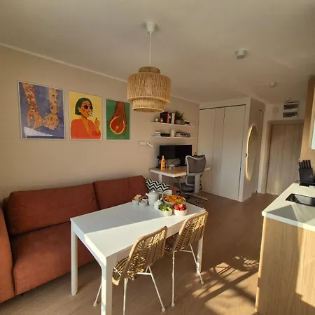 Nadmorski Tuz Przy Samym Lesie Apartmán *